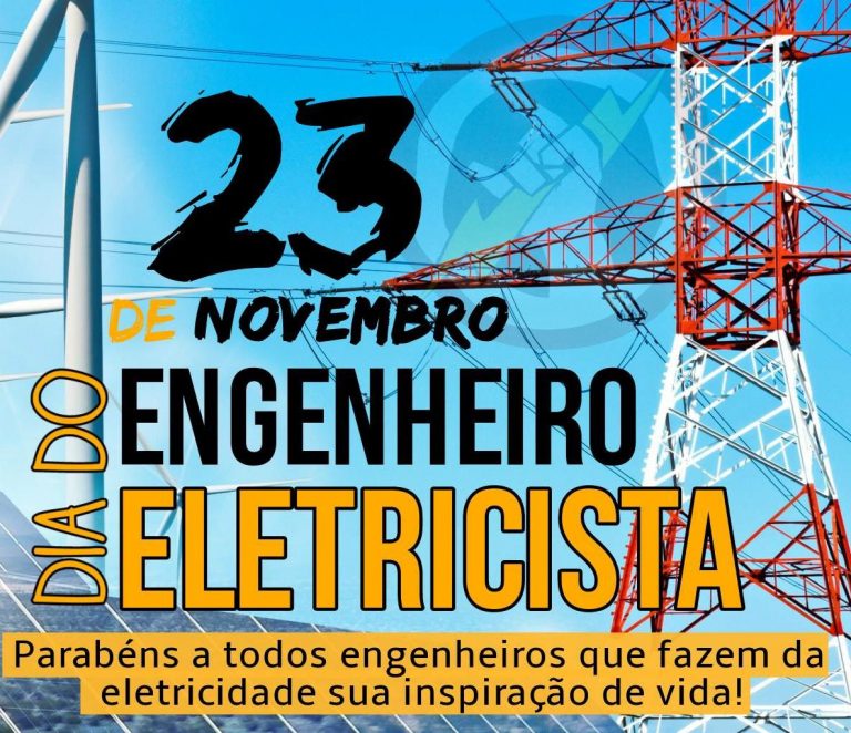 Dia 23 de novembro – Dia do Engenheiro Eletricista - Crea-MT