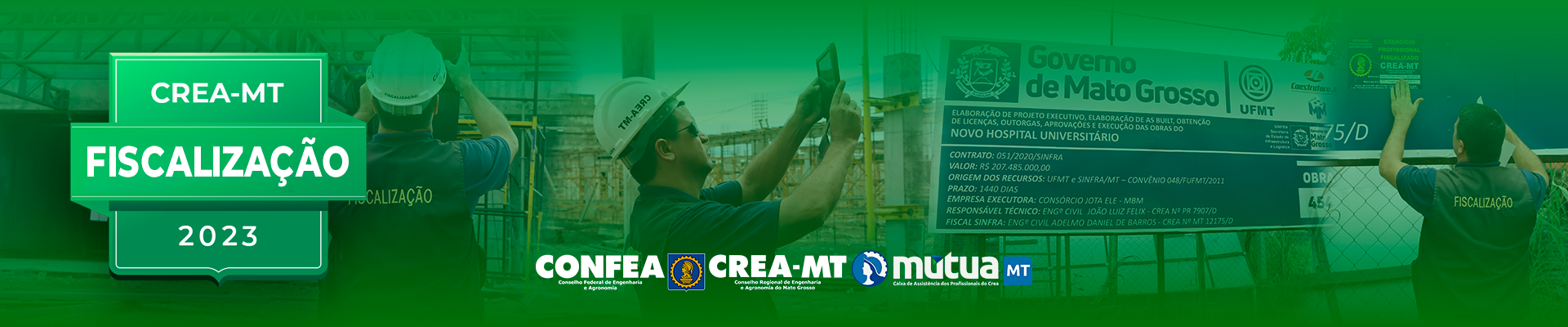 Crea-MT fiscalizará 22 municípios e três distritos em MT