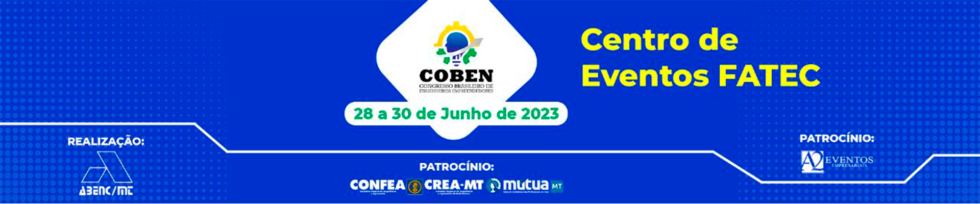 1º COBEN será realizado nos dias 28, 29 e 30 de junho em Cuiabá
