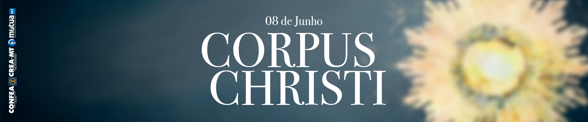 Crea-MT terá feriado e ponto facultativo nos dias 08 e 09 de junho em função da festividade de Corpus Christi