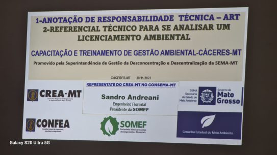 Crea-MT esteve presente no 2º Congresso de Engenharia Civil realizado em  Sinop - Crea-MT