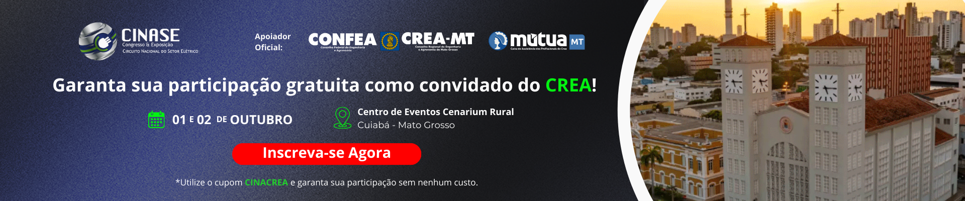 Cuiabá recebe maior evento itinerante do setor elétrico em Outubro